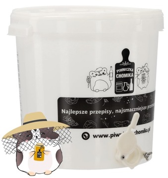 ВЕДРО ДЛЯ МЕДА 30 Л + КЛАПАН