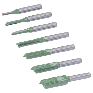 7 шт. ПРЯМЫЕ ПАЛЬЦЕВЫЕ РЕЗКИ ДЛЯ ДЕРЕВА.