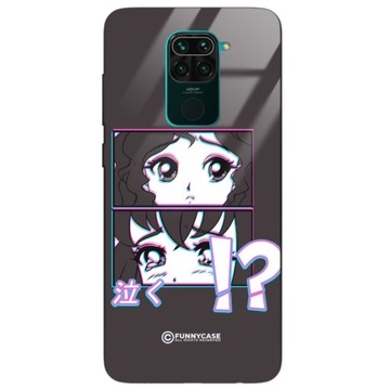 Etui SZKLANE Do XIAOMI REDMI NOTE 9 Obudowa Case Anime Japońskie Top Wzory