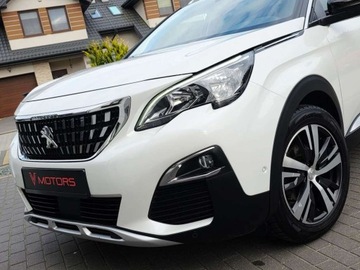 Peugeot 3008 II Crossover 1.2 PureTech 130KM 2018 Peugeot 3008 ___White Pearl___ALLURE___130KM LED Skora Kamera Virtual Cock, zdjęcie 34
