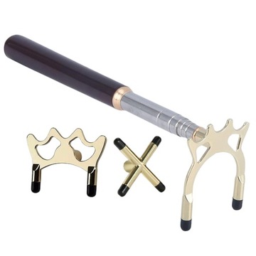 Extendable Billiards Cue Stick Bridge with Br