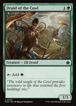 [MTG] Druid of the Cowl (FDN)
