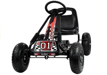 Gokart Black A-15 Надувные колеса