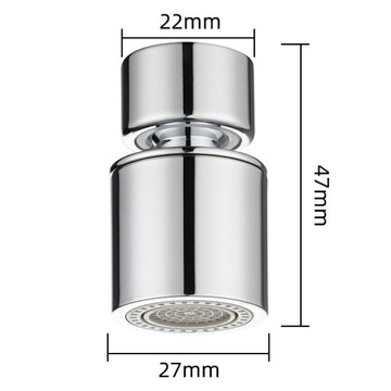 AERATOR DO KRANU BATERII 2 TRYBY OBROTOWY FILTR