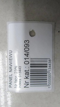 MERCEDES CLA W117 PANEL KLIMATIZACE A2469000715 13-