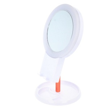 ЗЕРКАЛО ДЛЯ КОСМЕТИЧЕСКОГО МАКИЯЖА ЗЕРКАЛО С ПОДСВЕТКОЙ И ПОДСТАВКОЙ V2