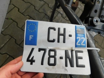 KAWASAKI ZEPHYR 550 ДОКУМЕНТ РАМА 1999.