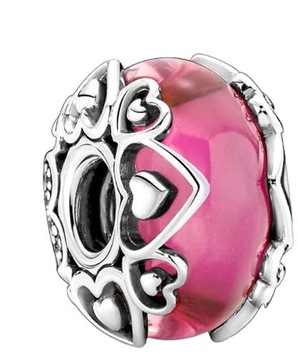 Charms Zawieszki do bransoletek Murano Charmsy Zawieszka Charms Srebro s925
