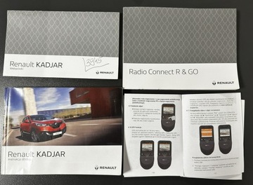 Renault Kadjar Crossover 1.2 Energy TCe 130KM 2017 Renault Kadjar Salon PL! Led Rejestrator GWARANCJA, zdjęcie 33
