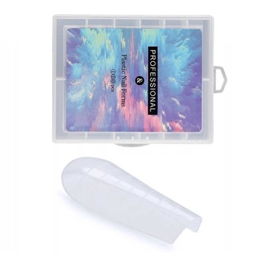 FORMY SZABLONY do przedłużania paznokci 240+120