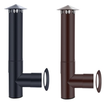 Настенный вентиляционный дымоход, вытяжная вентиляция