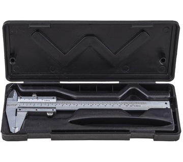 SUWMIARKA NONIUSZOWA 0,02 ANALOGOWA METALOWA MANUAL 150 MM ETUI