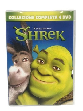 Zestaw Shrek Complete Collection płyta DVD włoski