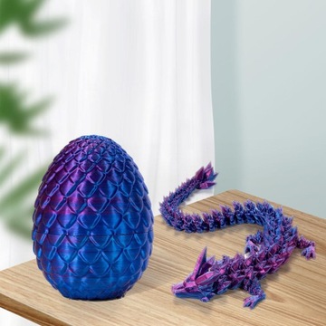Набор драконьих яиц Игрушка ручной работы на 3D принтере с изображением дракона.
