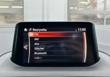 Mazda 3 III Hatchback Facelifting 2.0 SKYACTIV-G 120KM 2017 Mazda 3 Skyenergy, Tempomat, 2 strefowa klimatyzacja, Salon PL, 1 wlascici, zdjęcie 27