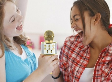 БЕСПРОВОДНОЙ МИКРОФОН ДЛЯ ПЕНИЯ КАРАОКЕ ДИНАМИК BLUETOOTH