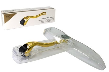 Derma Roller 540 Tytan 0,2 мм Дермароллер GOLD