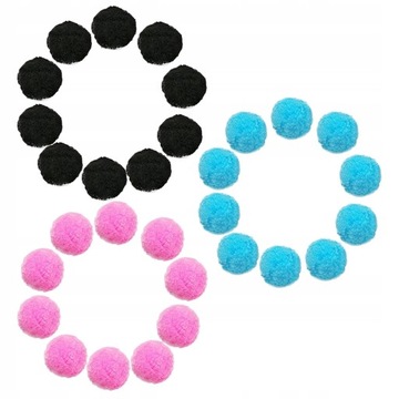 30 шт. Ватные шарики с водой для игр.