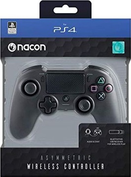 Gamepad Nacon Asymmetric (PS4OFPADWLBLACK)