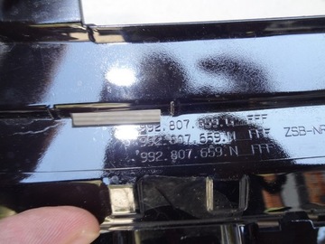 LIŠTA ZADNÍ ZNAK 992807659G 992807659M 992807659N PORSCHE 911 992