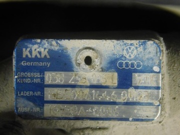 038253016L TURBO VOLKSWAGEN GOLF IV 1.9 TDI