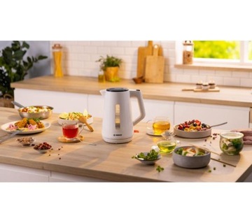Беспроводной чайник Bosch TWK1M121 1,7 л 2400 Вт Белый