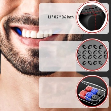 PRZYRZĄD DO ĆWICZEŃ ŻUCHWY SZCZĘKI MODELOWANIE TWARZY 6SZTUK