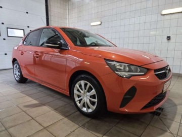 Opel Corsa F Hatchback 5d 1.2 Turbo 100KM 2020 Opel Corsa 1,2 Turbo 101 KM, 107 Tys.km, Bezwypadkowy, Serwisowany, Gwaran