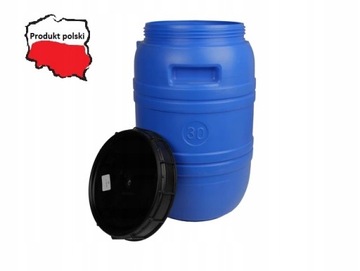 Beczka plastikowa Beczki 30L NOWA ATEST , do kiszenia , fermentacji