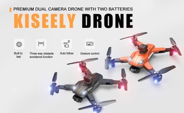 Дрон SG106 ДВУХКАМЕРНЫЙ 4K HD WIFI FPV ЧЕРНЫЙ