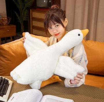 ИГРУШКА-ПЛЮШОВАЯ ПОДУШКА-МАСКОТ ПИПА ГУСЬ 130 СМ