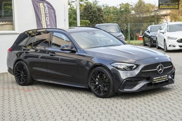 Mercedes Klasa C W206 Kombi 2.0 220d 200KM 2022 Mercedes C 220 AMG Night / 4Matic, zdjęcie 12