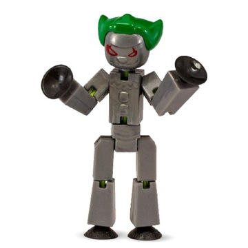 FIGURKA STIKBOT POZUJ NAGRYWAJ Szara srebrna MONSTER stik bot
