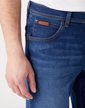 ДЖИНСЫ Wrangler TEXAS SLIM Star Man 365 ТЕПЛОГО КРОЯ ТЕМНЫХ W38 L32