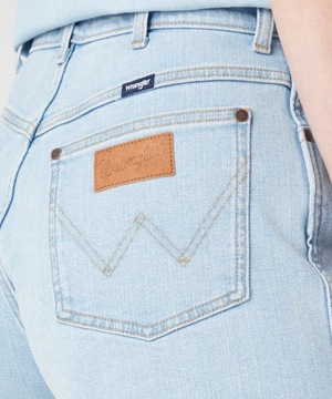 Szorty Wrangler Festival Short W25JHN42H Blue 27