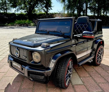 MERCEDES G63 AMG 4x4 КОЖА, EVA Автомобиль на аккумуляторе