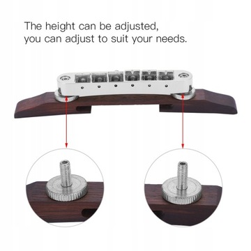 Rosewood Base Bridge do akcesoriów do