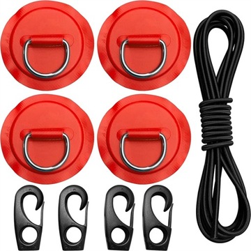 do oczu, łatka d-ring lina amortyzująca Bungee