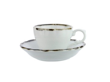 Filiżanka ze spodkiem 90ml River Metal Bogucice