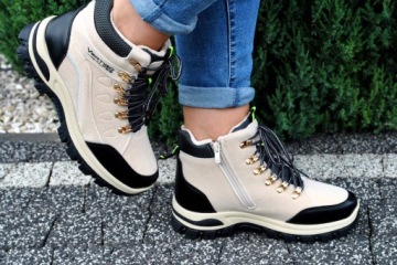 ЗИМНЯЯ ОБУВЬ трекинговая обувь в горы Походные ботинки Женские ботильоны