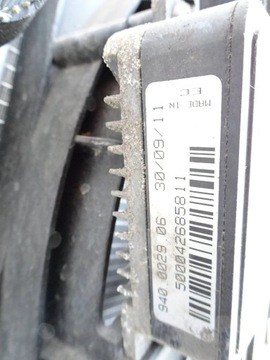 CHLADIČ VODY + VENTILÁTOR FORD FOCUS MK3 1,6 TDCI