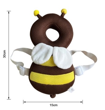 Защита головы для обучения ходьбе - Коричневая пчела.