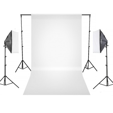 Студийный пакет с фоном DELUXStudio 8x85W 50x70см