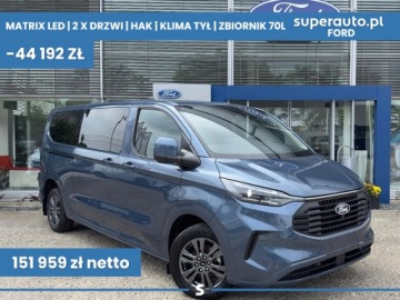 Ford Transit Custom II Van L1 2.0 EcoBlue  150KM 2026 Transit Custom Kombi M1 L2H1 Limited 320 2.0 150KM