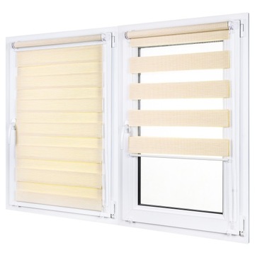 Roleta Dzień Noc na wymiar PREMIUM 56x215 cm
