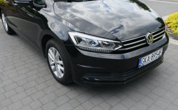 Volkswagen Touran III 1.6 TDI 115KM 2018 Volkswagen Touran 1,6 TDI 115 KM DSG FULL LED HIGH-LINE Alcantara Nawigacja, zdjęcie 11