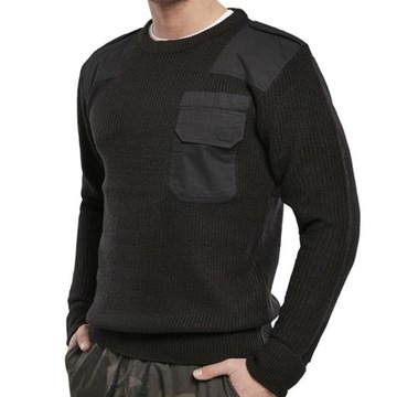 Sweter Brandit BW Pullover - Black XXL