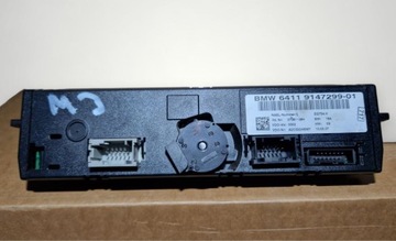 BMW 1 E81 E87 3 E90 E91 92 E93 PŘEPÍNAČ PANEL KLIMATIZACE