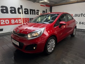 Kia Rio III Hatchback 3d 1.2 DOHC CVVT 85KM 2013 Kia Rio lift model ledy klima dwa komplety aly zima lato 85 konna benzyna, zdjęcie 1