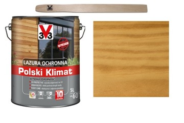 Lazura V33 Polski Klimat 10 lat Bezbarwny 5L